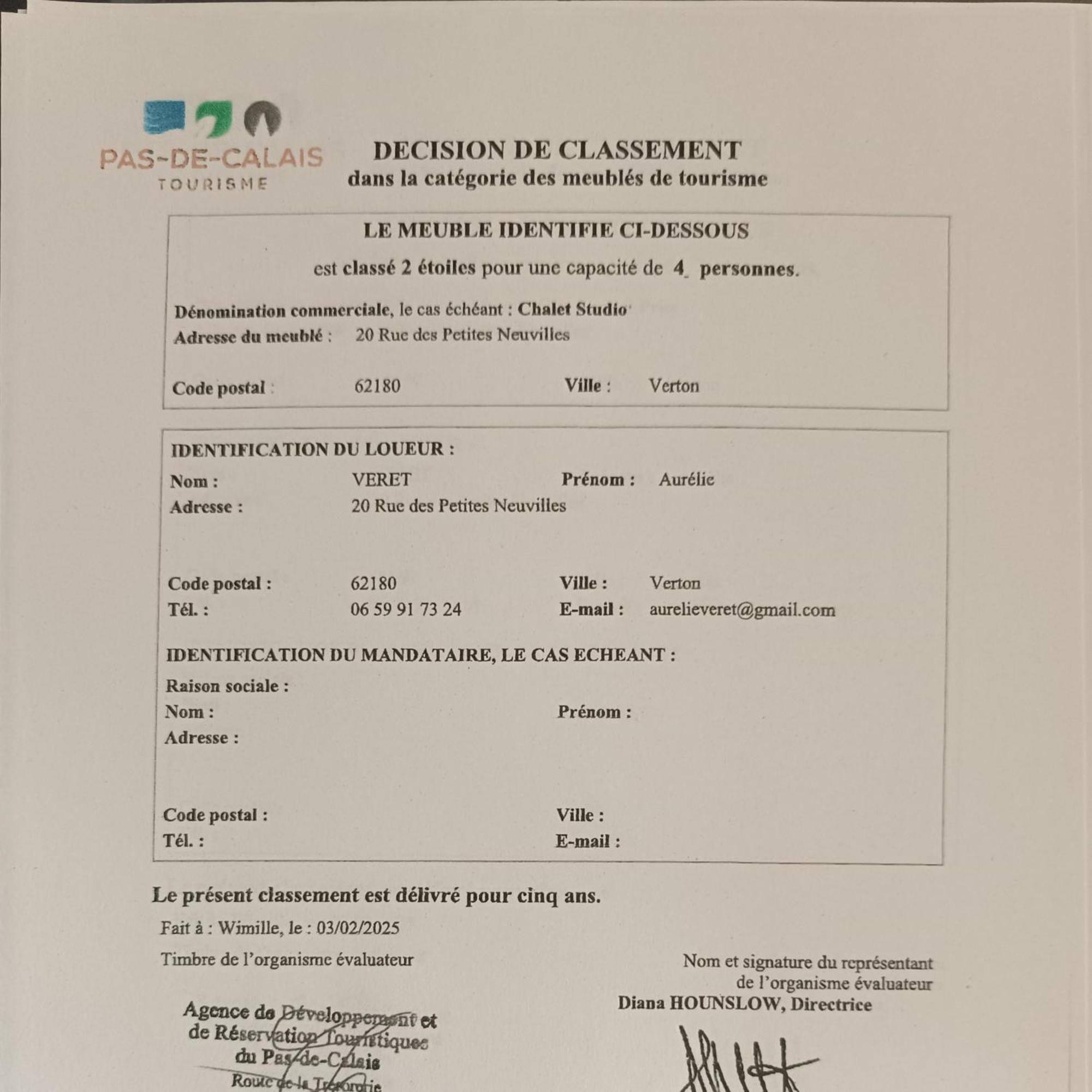 Gite Les Chalets Du Fliers Verton Meubles De Tourisme Classes 2 Etoiles Berck 객실 사진